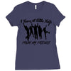 I Have a Little Help From My Friends Ladies Fitted T-Shirt