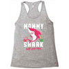 mommy shark doo doo doo family matching Racerback Tank