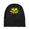 zelda link hylian shield triforce splat Baby Beanies
