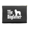 the dogfather labradoodle white Accessory Pouches