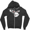 gorilla angry Zipper Hoodie