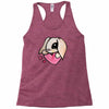 cute lop eared rabbit Racerback Tank