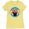 popeye le marin Ladies Fitted T-Shirt