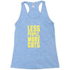 less people, more cats Racerback Tank