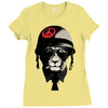 lion Ladies Fitted T-Shirt
