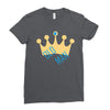 old man Ladies Fitted T-Shirt