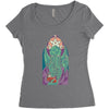 cthulhu's church Women's Triblend Scoop T-shirt