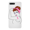breast cancer girl power iPhone 7 Plus Case