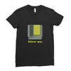 blow me 3 Ladies Fitted T-Shirt