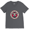 building muscle V-Neck Tee
