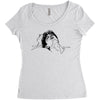 elio and oliver Women's Triblend Scoop T-shirt