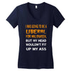 liberal for halloween Women's V-Neck T-Shirt
