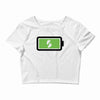 Powerfull Son Crop Top