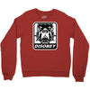 bull dog disobey Crewneck Sweatshirt