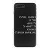 intelligence is the ability to adapt to change iPhone 7 Plus Case
