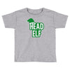 christmas head elf Toddler T-shirt