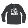 i like trains Long Sleeve Shirts
