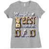 yorkie dad Ladies Fitted T-Shirt