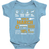 born march multitasking problem solving Baby Onesie