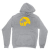 beach silhouette birds sand sunset Hoodie