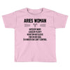Aries Woman Toddler T-shirt