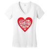 LOVE GAMES Women's V-Neck T-Shirt