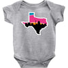 san antonio skyline spurs Baby Onesie