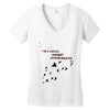 I'm A Goner (f104) Women's V-Neck T-Shirt