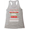 Santa Only Comes Once A Year Papa Is Always Here To Cheer Racerback Tank