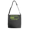 sarcasm loading funny computer tech gee Adjustable Strap Totes