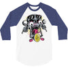 skull biker 3/4 Sleeve Shirt