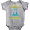 kiss a nurse Baby Onesie