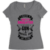 I Have A Pretty Daughter Gun A Shovel And An Alibi Women's Triblend Scoop T-shirt