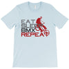 eat sleep bmx repeat T-Shirt