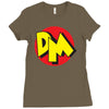 danger mouse 80's Ladies Fitted T-Shirt