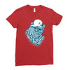 hip hop hibernation Ladies Fitted T-Shirt