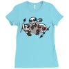 power war boys Ladies Fitted T-Shirt