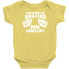 amazing papa Baby Onesie