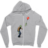 happiness is fleeting Zipper Hoodie