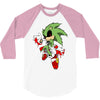zombie sonic 3/4 Sleeve Shirt