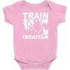 silver edition train insaiyan dragonball z insane bodybuilding goku Baby Onesie