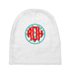 chevron circle Baby Beanies
