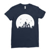 Zombies Ladies Fitted T-Shirt