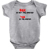 yes is the answer Baby Bodysuit