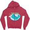 53. narwhal 025 Zipper Hoodie