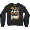 My Son Is Super Awesome His Momma Crewneck Sweatshirt