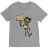 zombies (3) V-Neck Tee
