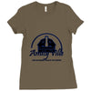 amityville t shirt Ladies Fitted T-Shirt