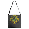 hulk's gym funny Adjustable Strap Totes