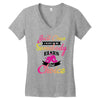 just once i want to be somebody elses fi̇rst choice Women's V-Neck T-Shirt